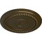 Ekena Millwork Alexandria Rope Ceiling Medallion (Fits Canopies up to 4 5/8"), 19 5/8"OD x 1 1/2"P, Brass CM18ALBRS - alternate 4